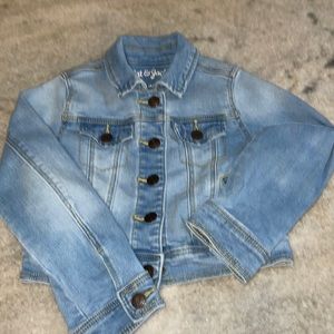 Cat & Jack Girls Denim Jacket XS (4-5)